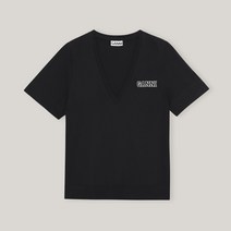 가니 여성 반팔 스마일 티셔츠 GANNI SMILE T SHIRT