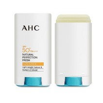 AHC 2021년 신제품 내추럴 퍼펙션 프레쉬 선스틱 17g (SPF 50+), 8개_하얀색 제형