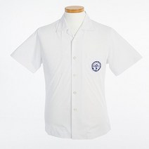 남자 화이트 반팔셔츠 (분당 곤지암고) 교복셔츠 교복