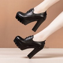 [Myshe]가을 여성 가보시 힐 구두 스트랩 구두 킬힐 Dou2FEI816GGX8