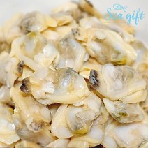 [씨기프트]자숙 바지락살 1kg (200g x 5팩) 홍합살 손질 조개 육수 탕, 200g, 5개