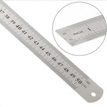 50CM 철자 쇠자