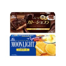 모리나가 가토쇼콜라 186g 문라이트소프트케익 162g 초코파이 케익 어린이간식, 1개