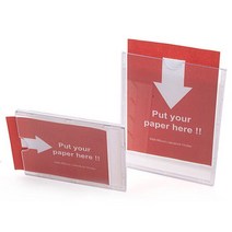 아크릴 부착용꽂이판 게시판 A4 게시판 메모꽂 _ 2203109EA, 본상품선택