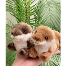 아기수달인형(베이지 추가!) -SUNLEMON 플러피애니멀 (Fluffies), 아기수달 (베이지)