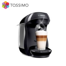 tassimo 독일 보쉬 타시모 캡슐커피머신 Tassimo Happy TAS100 시리즈 독일직배송, 블랙