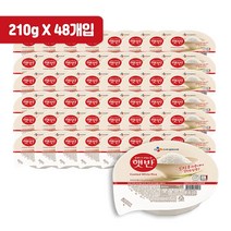 CJ제일제당 햇반 210g X 48개입, 상세페이지 참조, 상세페이지 참조, 상세페이지 참조