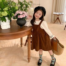[베이비맥스] 코듀로이 멜빵 스커트 R6811 P002233361