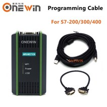 cnc컨트롤러 PLC 프로그래밍 케이블 호환 Siemens S7-200/300/400 6ES7972-0CB20-0XA0 USB-MPI 절연 mpii/PPI/DP/PROFIBUS U