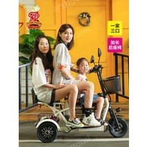 전기 세발 자전거 스쿠터 가정용 소형 승하차 접이식 경량 배터리 자동차, G