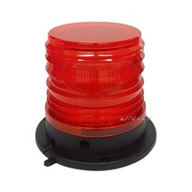 태양광충전식 USB겸용 LED경광등, 황색, 1개