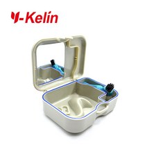 자동차 덴트수리 셀프 복원 Y-Kelin 틀니 튼튼한 상자 키트 고급 의치 보관 무료 선물 브러쉬, 1 pcs_CHINA