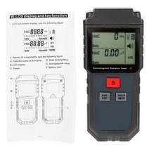 3 in 1 디지털 방사선 검출기 선량계 전기 자기장 온도 LCD 디스플레이 휴대용 다기능 EMF 테스터 전자 방사선 검출기 선량계 606912, 02 CHINA, 02 Type2