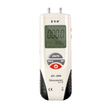 디지털 진공 게이지 측정기 냉동 실험실 진공계 검사, HT-1895 (범위 689.5kPa) 충전식 배터리