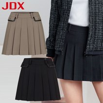 JDX 제이디엑스 22년 가을맞이 세일! 여성 후다 포인트 대칭 플리츠 큐롯 X2PQT7784BK