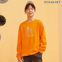 오션스카이드로잉그래픽티AEJB5118B0Q뉴코아울산성남, 오렌지,130