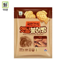 [사조대림] 옛날 붕어빵 500g (단팥), 단품
