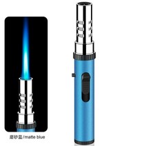 제트 라이터 부탄 조절 가스 스토브 주방 요리 손전등 바베큐 스프레이 건 점화, 04 A blue