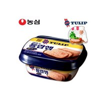 농심 덴마크 튤립햄 클래식 200gX10개-돼지고기함량96% 스팸 통조림 안전따개, 농심 덴마크 튤립햄 클래식 200gX12개-돼지고기함량