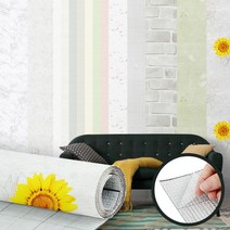 곰팡이NO 실크벽지시공 도배종류 스티커 셀프 도배지, 파벽돌 2.5M