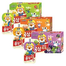 팔도 뽀로로홍삼쏙쏙100mlX30 (사과+오렌지+블루베리 10씩)