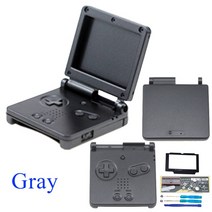 대신물산마켓 간지 게임 보이 어드밴스 SP 교체용 하우징 쉘 케이스 GBA 보호 커버, 한개옵션1, 04 Gray