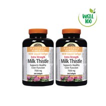 홀리스타 밀크씨슬 엑스트라 스트렝스 750mg 240정 캐나다 Holista Extra Strength Milk Thisle, 2개