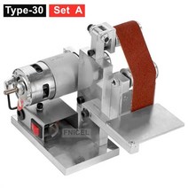 벨트샌더 미니샌딩기 사포기계 벨트 사포 샌딩기 추천 샌더기 밸트샌더 110v-220v 샌딩 숫돌 다기능 작업대 수직 미니 전기 기계 diy 연마 고정 앵글 그라인더, 노란색