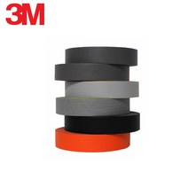 3M 칼라 종이 마스킹테이프 24mm x 40M 3M 주황색