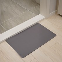 케잔 빨아쓰는 소프트 규조토 발매트 (특대형) 60X90 MYPETIT, 카키그레이