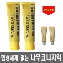 나무코니치약 편백오일 2개+여행용 2개증정 치약, 1