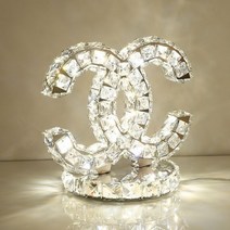 화려한 크리스탈 스탠드 침대 침실 협탁조명 단스탠드 무드등, 더블C사이트crystal