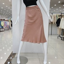 지컷 지컷 슬릿 디테일 링클 스커트 721133510153