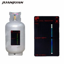 보트 악세사리 요트 수리 호환용 프로판 부탄 lpg 연료 가스 탱크 레벨 표시기 마그네틱 게이지 캐러밴 병 온도 측정 스틱 10