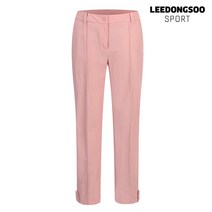 이동수골프 이동수 골프 여름 여성 9부 나일론 스판 슬림바지 핑크 F1BSL3810-P1