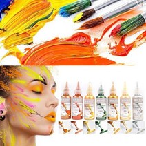 아크릴물감 60ml 골드 페인트 메탈릭 아크릴 페인트 조각상 채색을 위해 않은 140