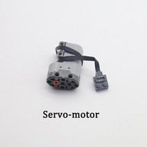 레고 파워 펑션 세트 모터 하이테크 전원 기능 확장 와이어 서보 트레인 ir 원격 제어 수신기 배터리 상자 부품 diy 기술 부품, 서보 모터
