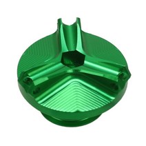 할리 오일필터 혼다 오토바이 엔진 오일 컵 필터 연료 필러 탱크 커버 캡 나사 NC750X X NC MSX125 Grom M, 13 Green