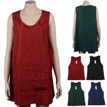 리시안제이 코사지 방수 4계절 앞치마 XL 요양원앞치마 요양보호사유니폼, XL 보라