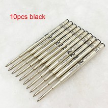 명품 MB 펜 시그니처 포함 코난 도일 레진 롤러볼 볼펜, 6.10 Black B refills - black