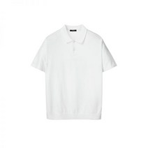 ALLEGRI 크림 Mild Rayon KARA 카라넥 반팔 스웨터 ARSW3B302CR -