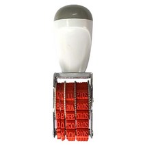 위dkai_구문 일부인 영문 소 4호 사무용도장 날짜 숫자 스탬프 인도장 날짜인 넘버링♥yum, ♥yomnomnom