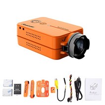 FPV 카메라 RunCam2 액션 카메라 소형 초경량 스포츠 카메라 1080p 60fps WIFI 탑재 APP 파라미터 설정 가능 레이싱 오렌지