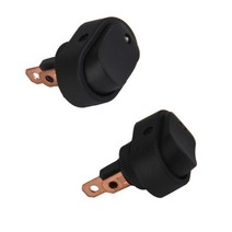 2 조각 빨간색과 흰색 도트 LED 12V 자동차/보트 로커 OFF/ON SPST 스위치 20A, 설명, 설명