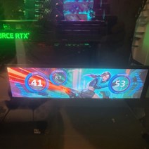서브모니터 휴대용 소형 미러링모니터 디지털액자 보조 모니터 HDMI-호환 USB 포트 LCD 디스플레이 화면 C, 한개옵션0