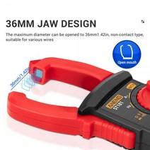 후크메타 멀티미터 ST181/ST182/ST183 디지털 클램프 미터 DC/AC 전류 6000 카운트 멀티 전류계 전문 전압 테스터 자동차 Amp Hz 도구, ST181