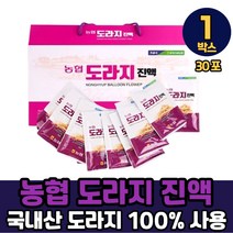 농협 도라지 진액 국내산 도라지 100% 식물혼합 추출물 무첨가 당귀 계피 뽕나무잎 먹는방법, 1박스, 농협 도라지진액 x 30포