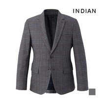인디안 INDIAN TR스판 멜란조직 셋업 자켓__MIUFAWF9371