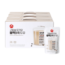 서울우유 고칼슘 무가당 블랙9곡 두유 190mlX60팩, 60팩, 190ml