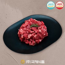 [국제식품] 1등급 명품한우 냉장 양지국거리 600g(국거리용), 단품